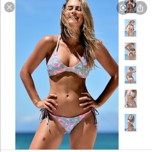 Pink Aruba reversible set